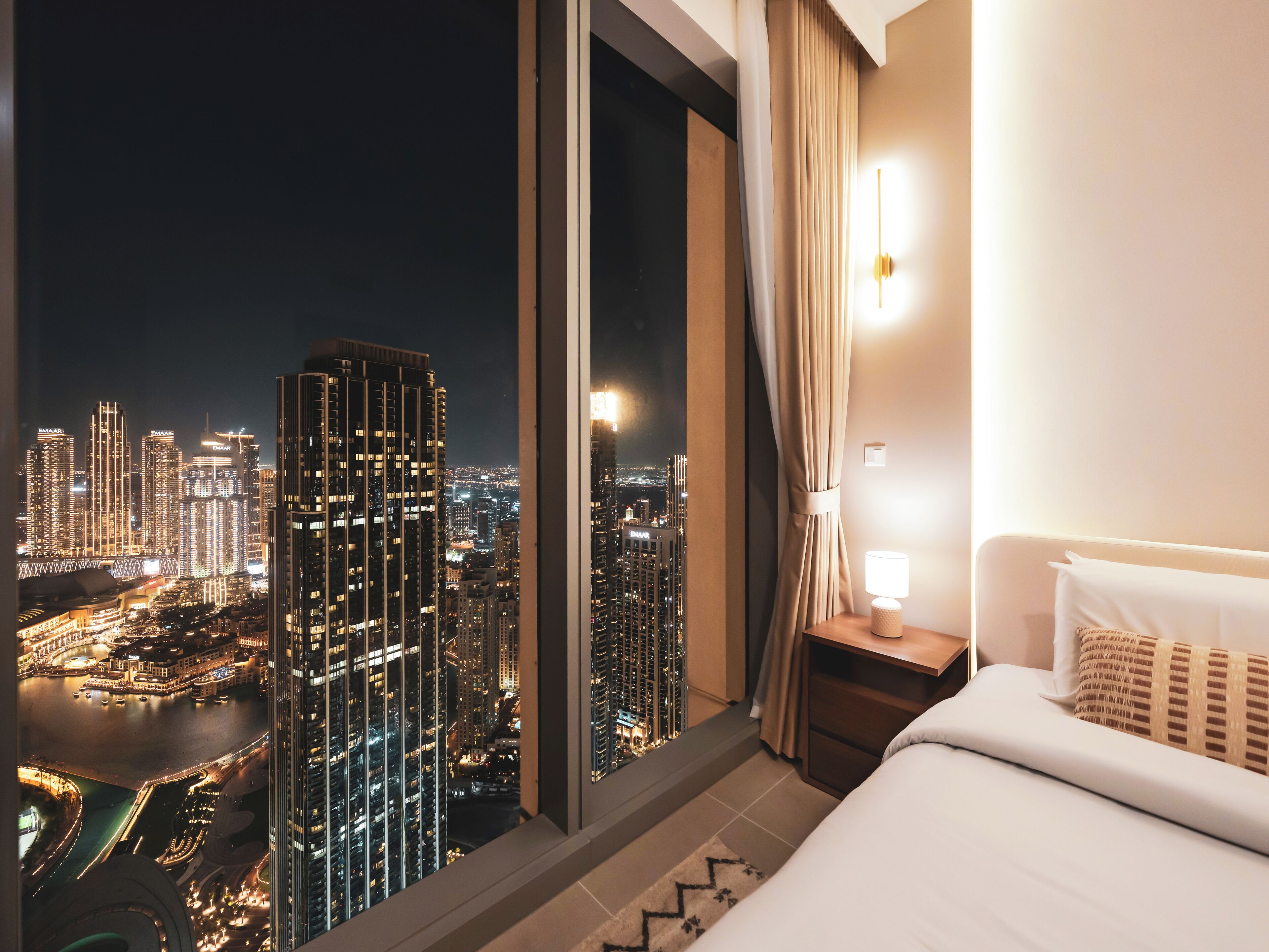 奢华公寓, 4 间卧室, 城市景观 | 客房内保险箱、遮光窗帘、熨斗/熨衣板、免费 WiFi