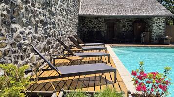 Seasonal outdoor pool