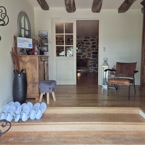 Entrée de l’hébergement 