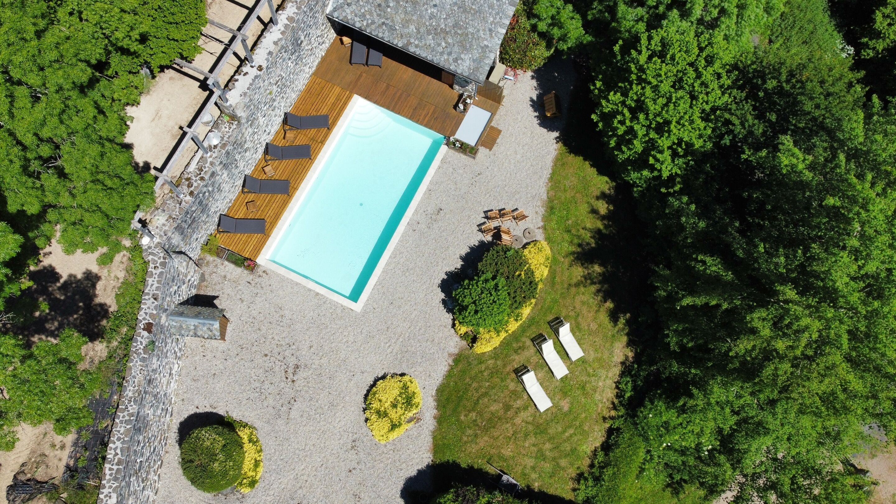 Seasonal outdoor pool