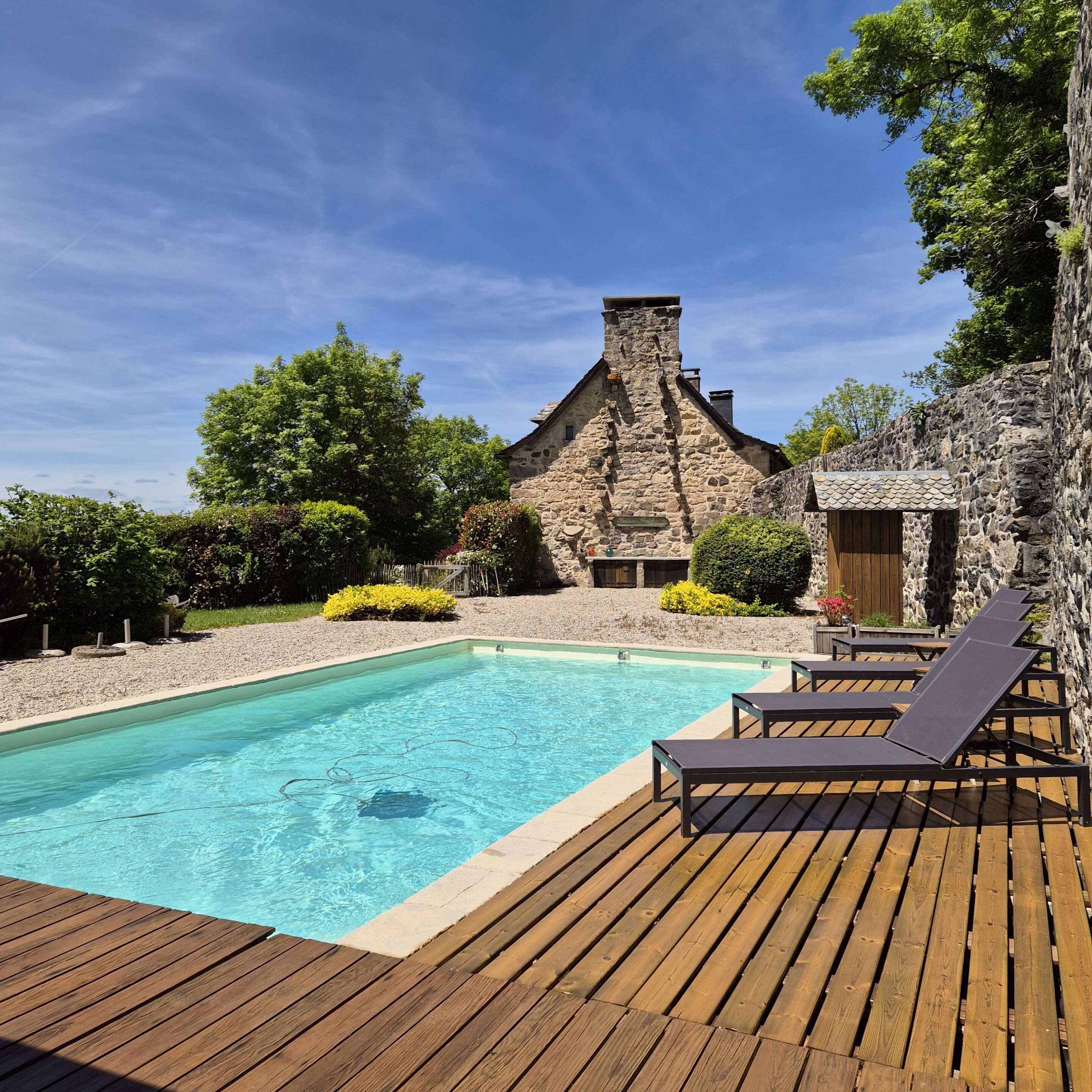 Seasonal outdoor pool