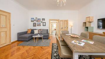 Superior-Apartment | Wohnbereich