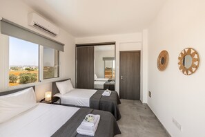 3 bedrooms, in-room safe, iron/ironing board, free WiFi