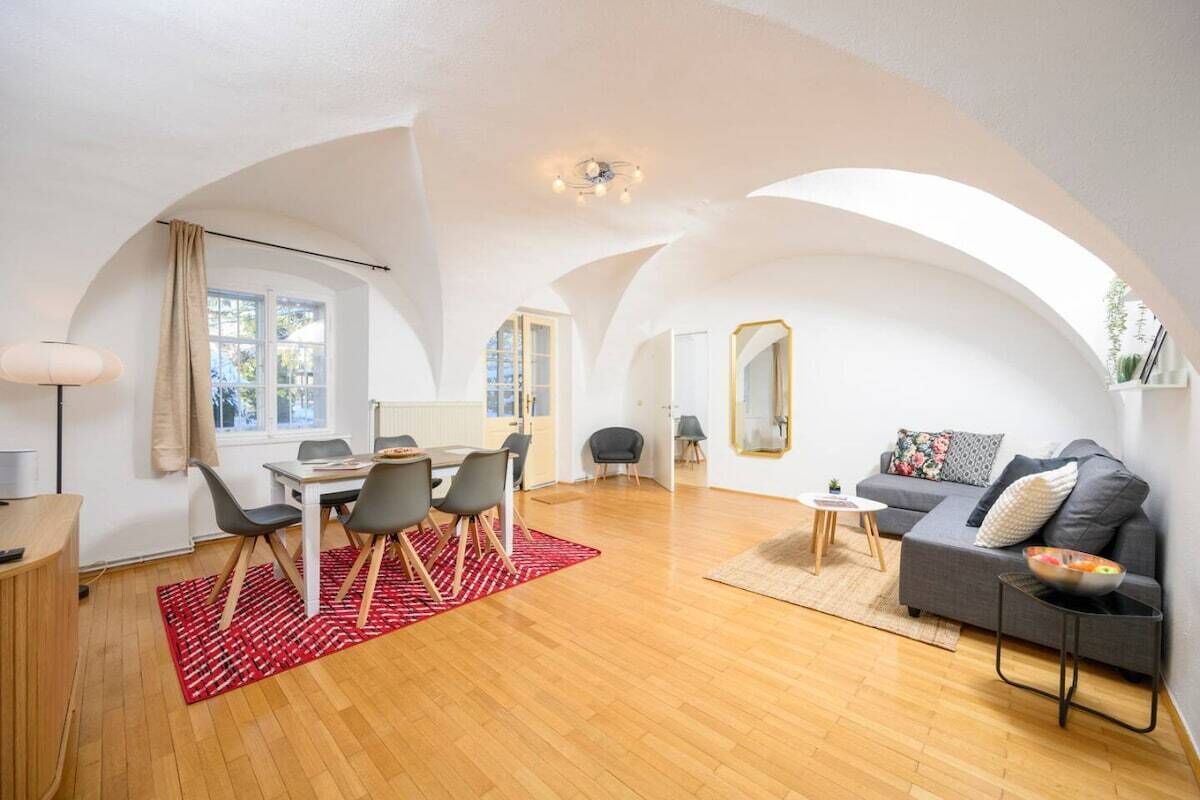 Apartment, Non Smoking, Kitchen | Living area