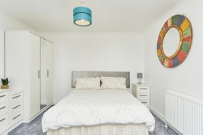 2 soverom og sengetøy