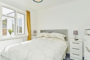 1 quarto, roupa de cama