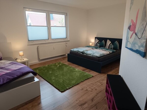 2 chambres, Wi-Fi gratuit, draps fournis