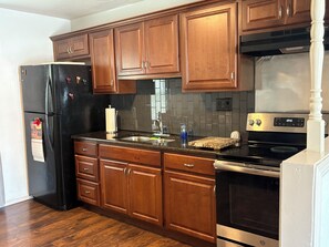 Microwave, oven, stovetop