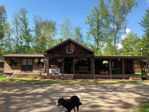 Exterior - Spacious lodge with cabins in charming Remer/Longville with WiFi, AC (Remer)