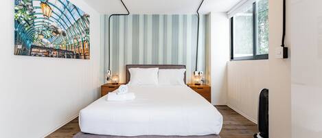 1 chambre, Wi-Fi gratuit, draps fournis