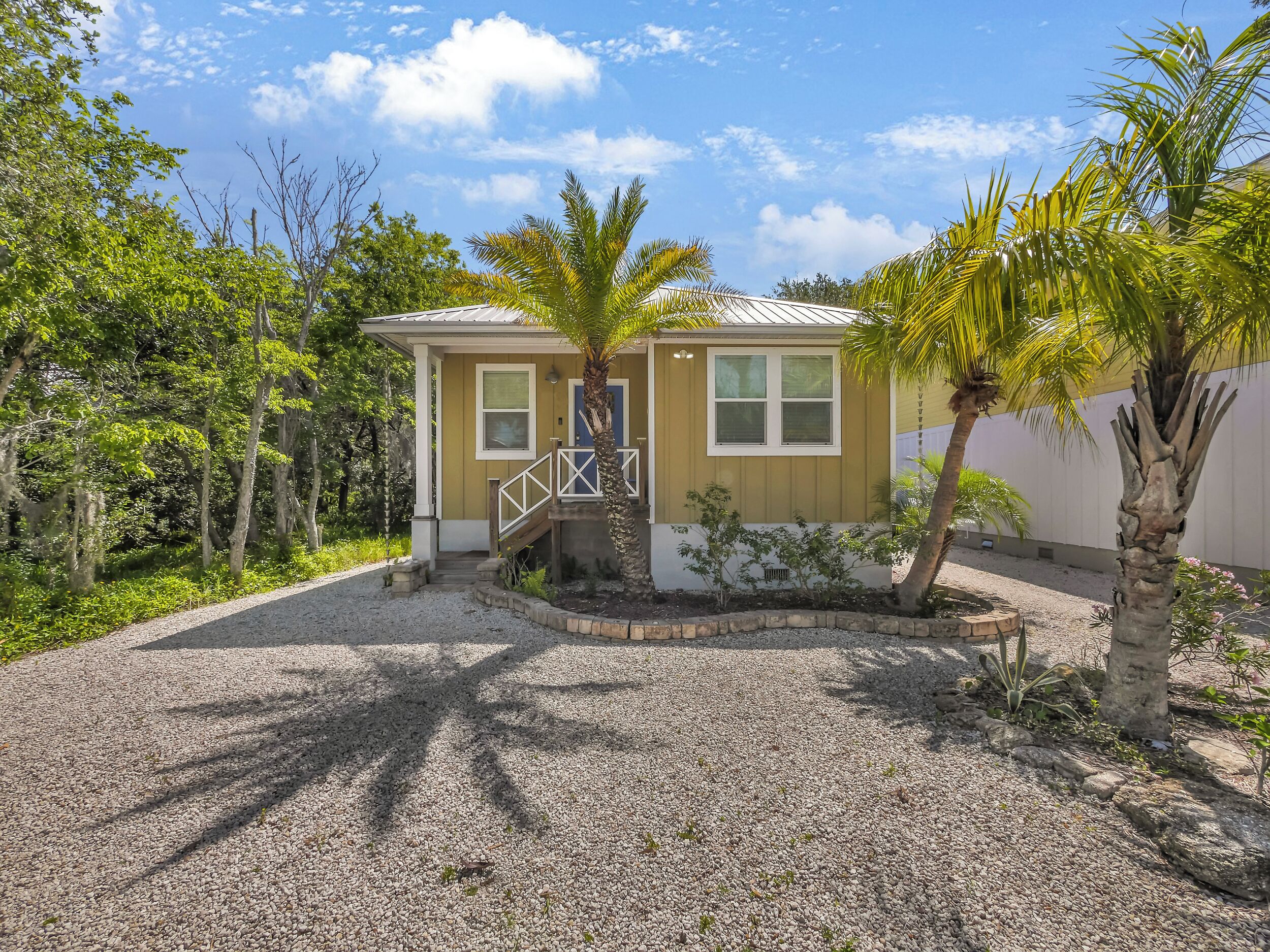 Front Entry to home. Parking for 3 cars.