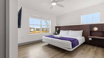 5 bedrooms, in-room safe, iron/ironing board, travel crib
