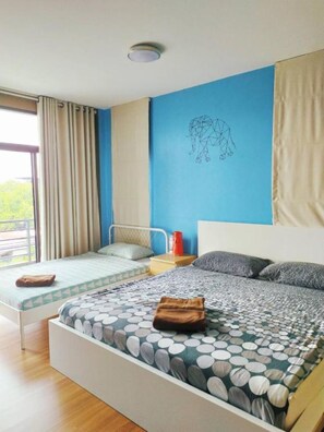 1 chambre, Wi-Fi, literie fournie