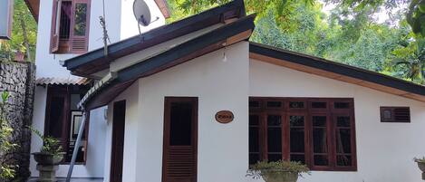 Façade de l’hébergement