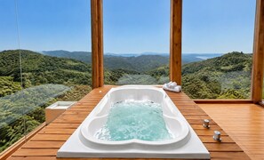 Interior - Linda cabana com jacuzzi VST013 (Anitapolis)