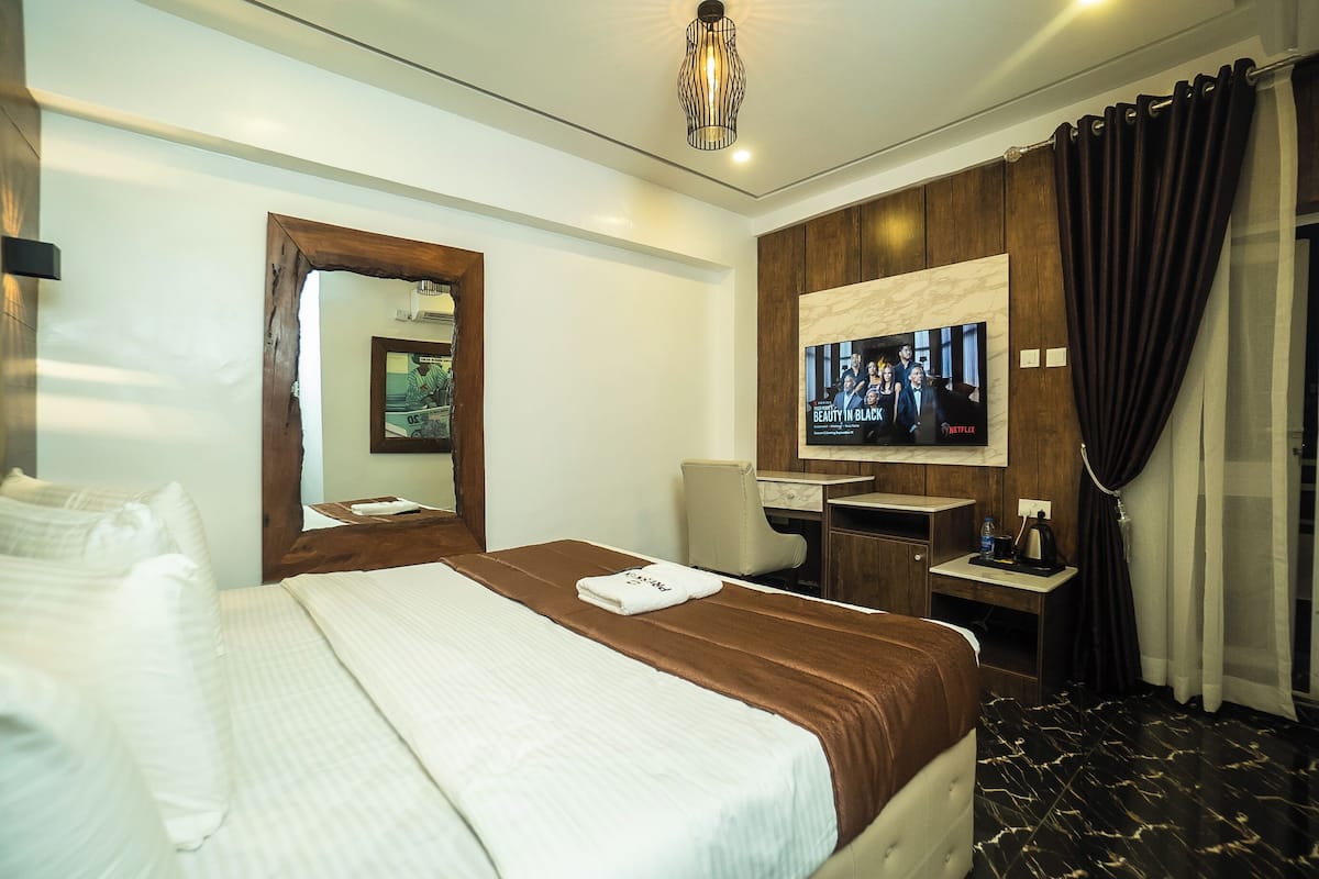 Superior-Doppelzimmer | Schreibtisch, kostenloses WLAN, Bettwäsche