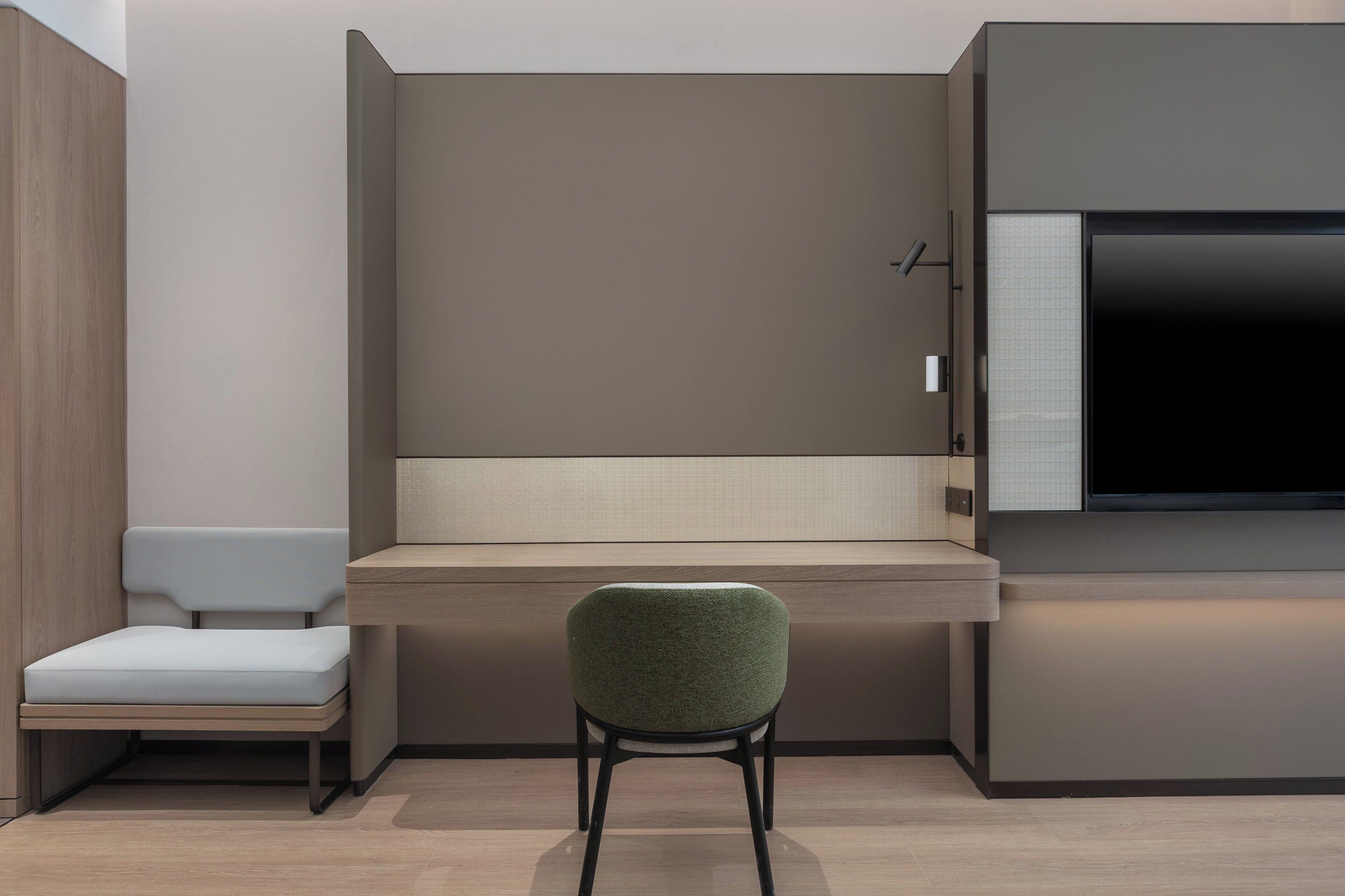 Premium bedding, down duvets, in-room safe, desk