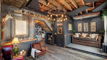 Smart TV, books, music library