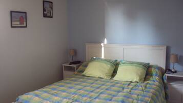 3 slaapkamers, een strijkplank/strijkijzer