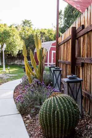 Overnattingsstedets uteområder