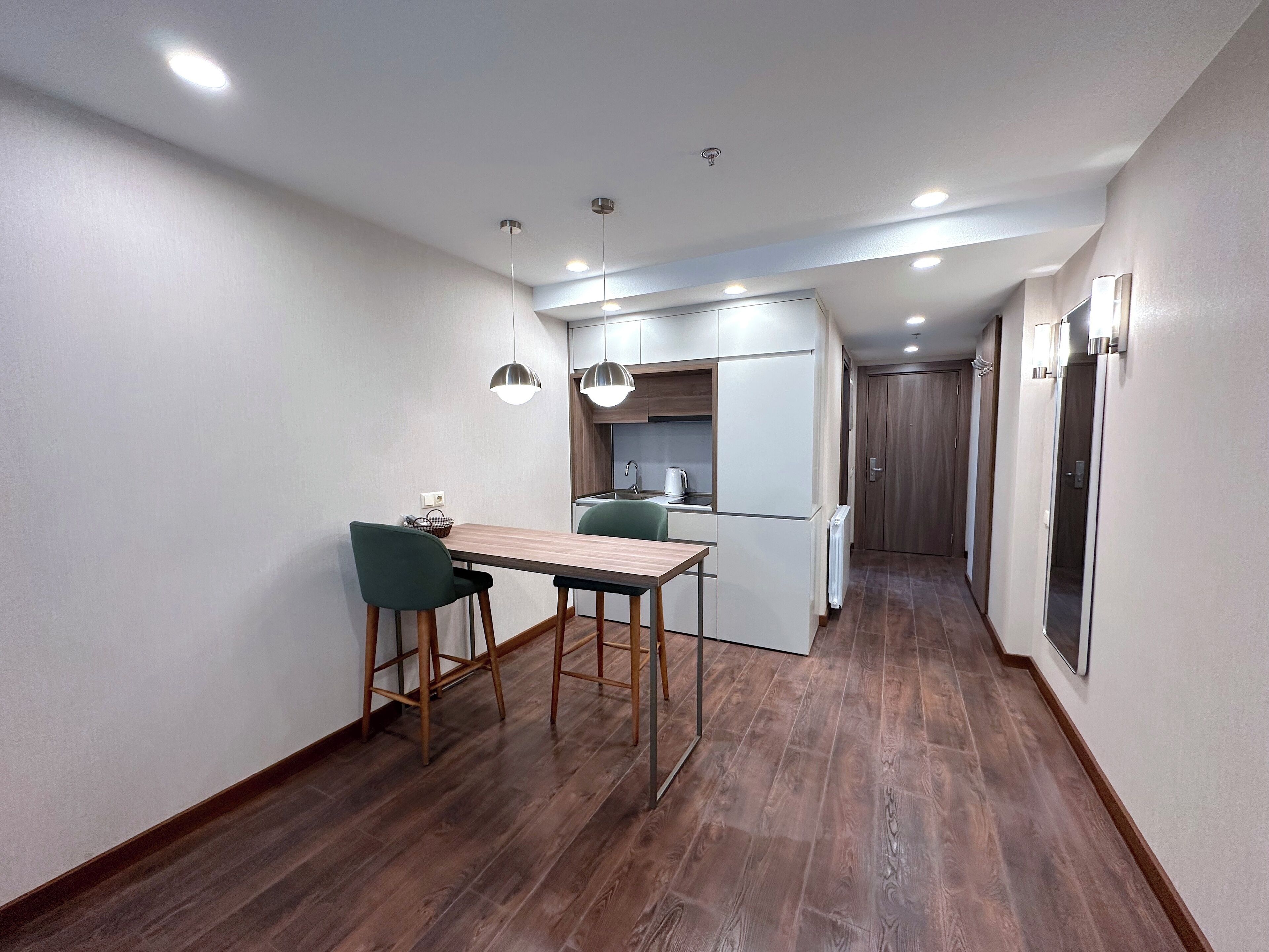 Comfort Apartment, Balcony | Private kitchen | Fridge, microwave, stovetop, dishwasher