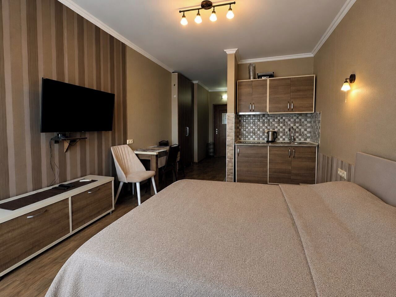 Classic Studio, Balcony, Sea View | In-room safe, laptop workspace, iron/ironing board, free WiFi