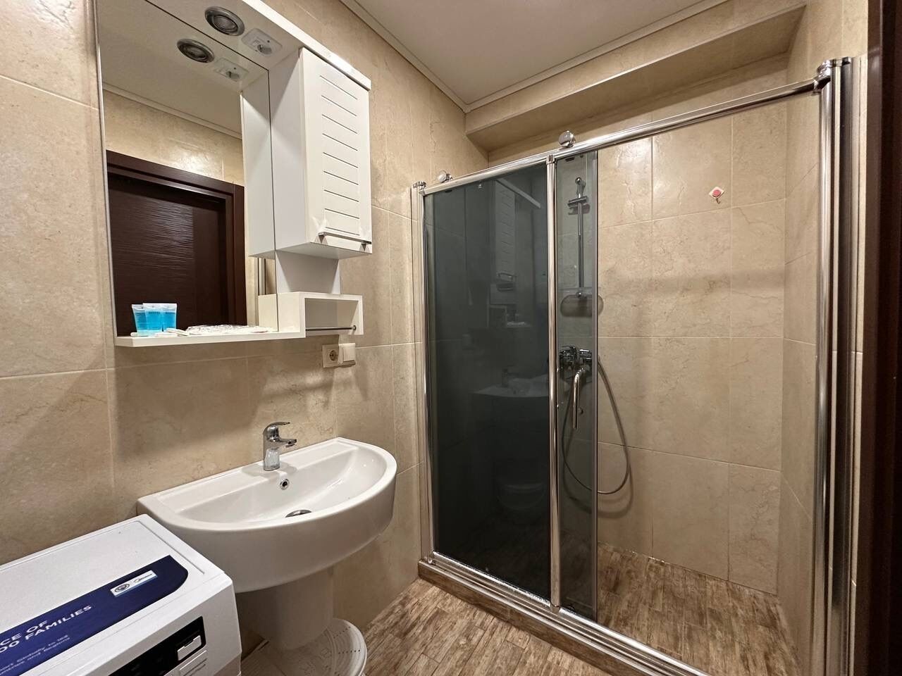 Classic Studio, Balcony, Sea View | Bathroom | Bathtub, hair dryer, towels, soap