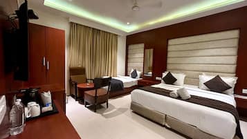 Egyptian cotton sheets, premium bedding, down duvets, memory-foam beds