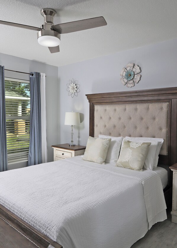 3 bedrooms, iron/ironing board, travel cot, WiFi