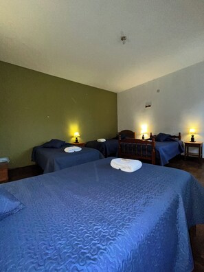 Premium bedding, down duvets, desk, laptop workspace