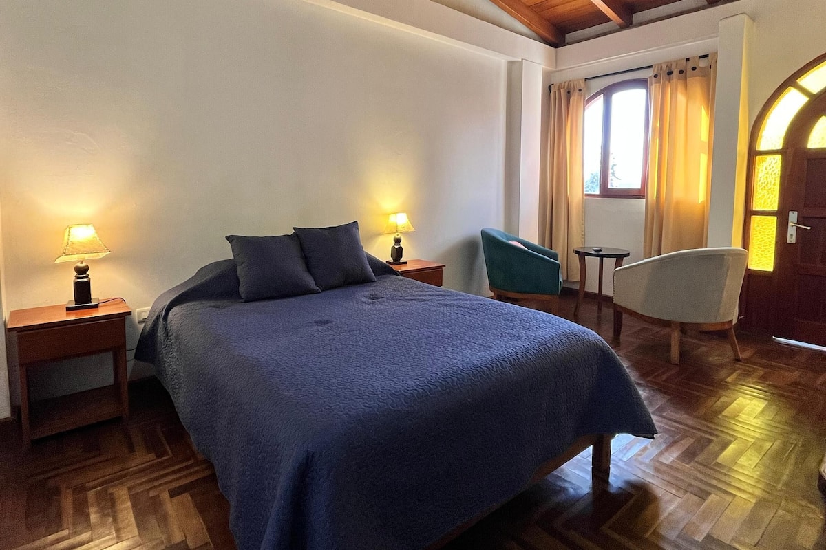 Luxury-Doppelzimmer, 1 King-Bett, Küche, Bergblick