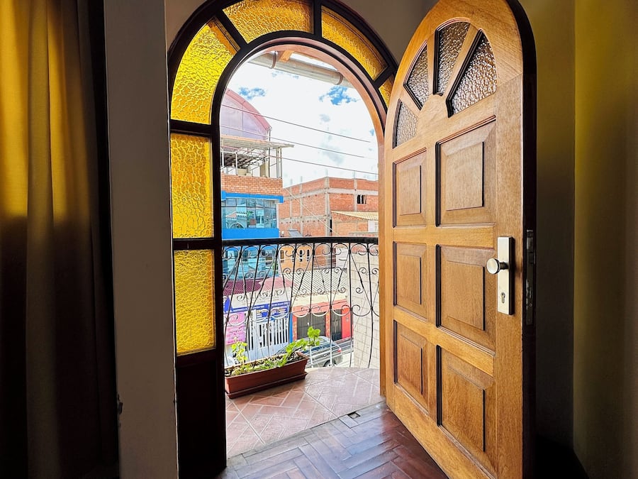 Luxury Double Room, 1 King Bed, Kitchen, Mountain View | Premium bedding, down duvets, desk, laptop workspace