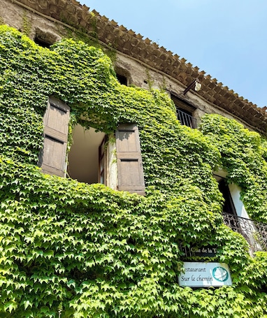 Front of property. Gite de la Tour