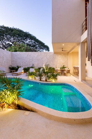 Outdoor pool - Hotel Manglar  (Puerto Escondido)