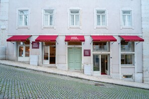 Façade de l’hébergement