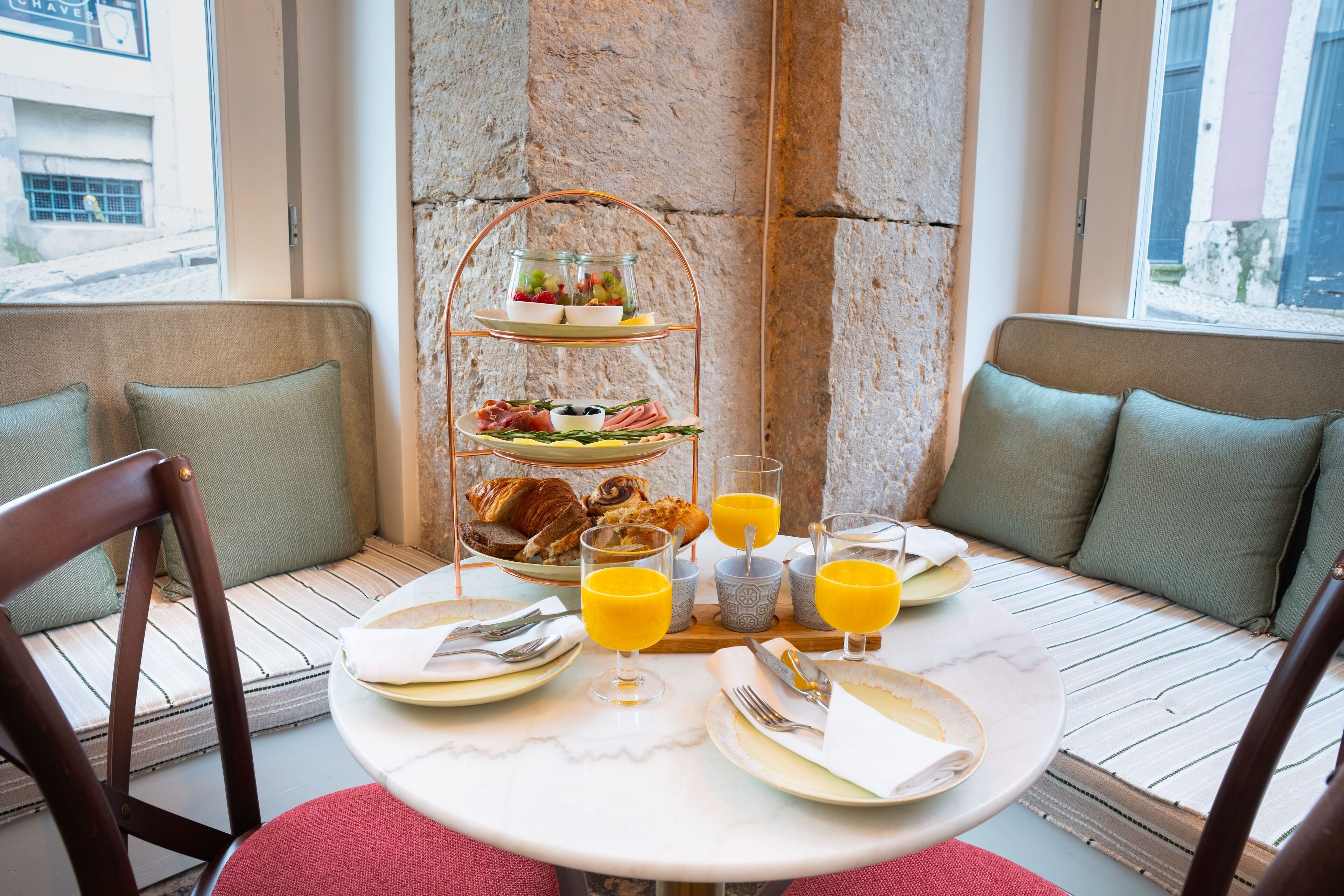 Kontinental frokost er inkludert hver dag