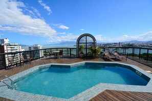 4 outdoor pools - Flat com Vista para Ponte Hercílio Luz  (Florianopolis)