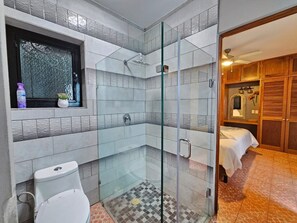 Shower - Historic Home with Roof-top Terrace and Grill (Mazatlan)