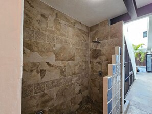 Shower - Historic Home with Roof-top Terrace and Grill (Mazatlan)
