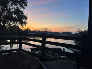 Property grounds - Waterfront 2BR Cottage: Fire Pit, Grill & Dock -Boat Slip Available additional (Monticello)