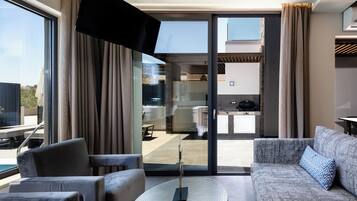 Deluxe Villa, 2 Bedrooms, Non Smoking, Poolside | Interior