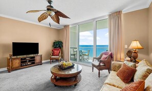 Condo, 1 King Bed with Sofa bed (Palazzo 1405) | Living area - Palazzo 1405 (Panama City Beach)