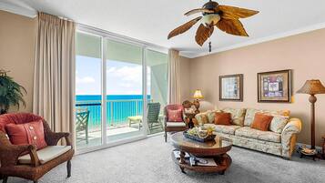 Appart'hÎtel, 1 trÚs grand lit et 1 canapé-lit (Palazzo 1405) | Coin séjour