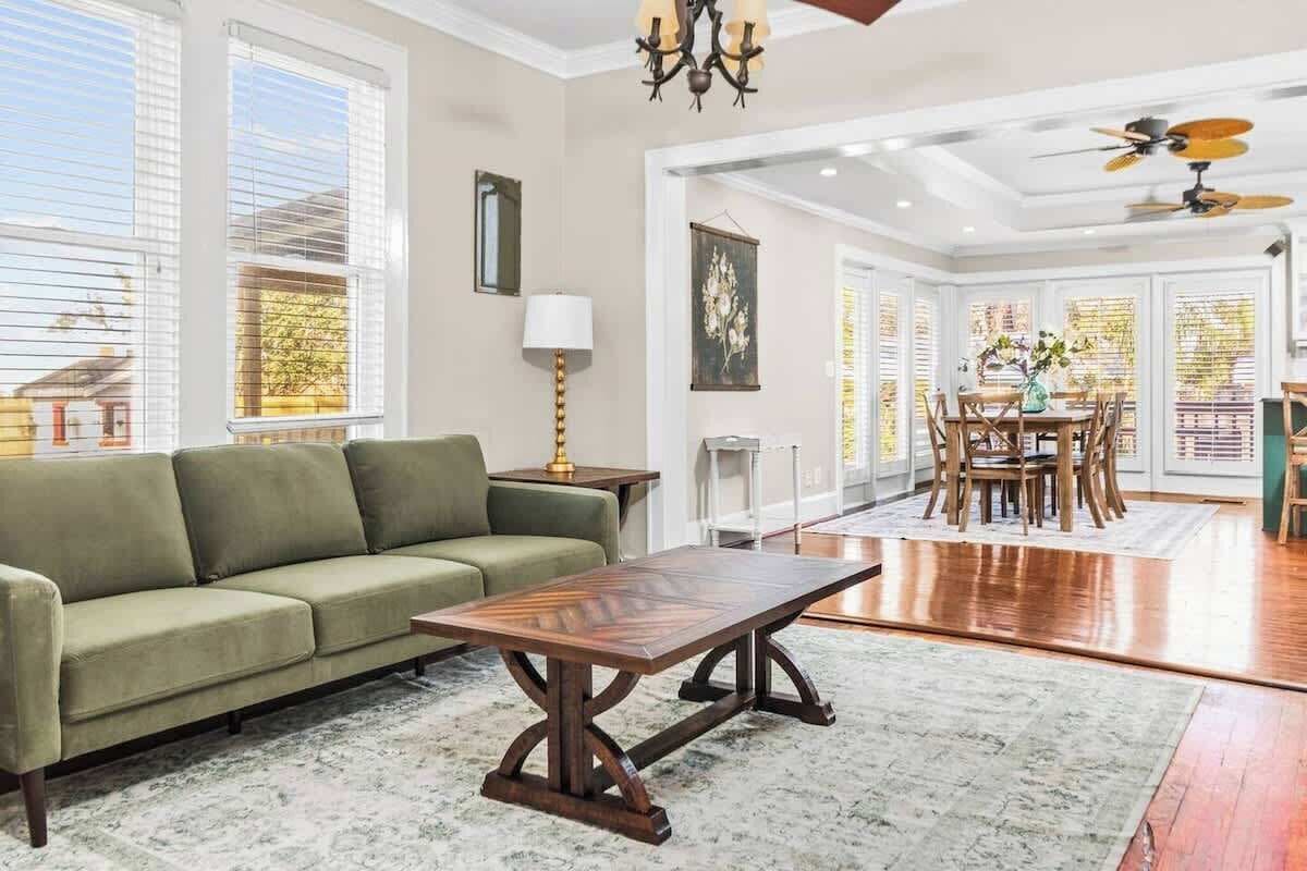 House, Multiple Beds, Pool Access, Pool View (14440 12th st) | Living area | Fireplace