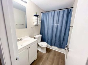 House, Multiple Beds, Patio, Garden View (38600 Naomi Ave) | Bathroom | Designer toiletries, towels - Charming Duplex in Zephyrhills! #1 (Zephyrhills)