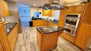 House, Multiple Beds, Pool Access, Garden View (2115 Karen Dr) | Private kitchen | Coffee/tea maker