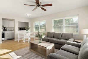 Living area - Spacious Zephyrhills Duplex #1 (Zephyrhills)