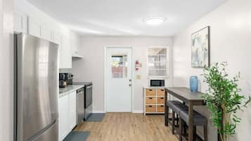 House, Multiple Beds, Patio, Garden View (38604 Naomi Ave) | Private kitchen | Coffee/tea maker