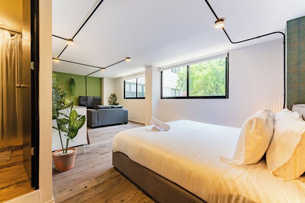 1 chambre, bureau, Wi-Fi, draps fournis