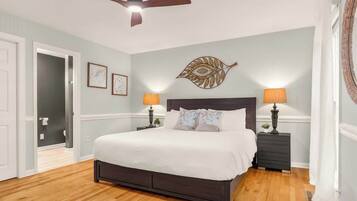 7 bedrooms, iron/ironing board, travel crib, free WiFi